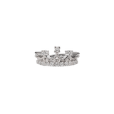 Queen Francesca – 14K/18K Gold Multi-Stone Clicker Ring - piercing-zone.com