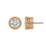 Queen – 14K Gold Threadless/Threaded End