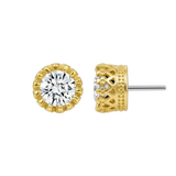 Queen – 14K Gold Threadless/Threaded End