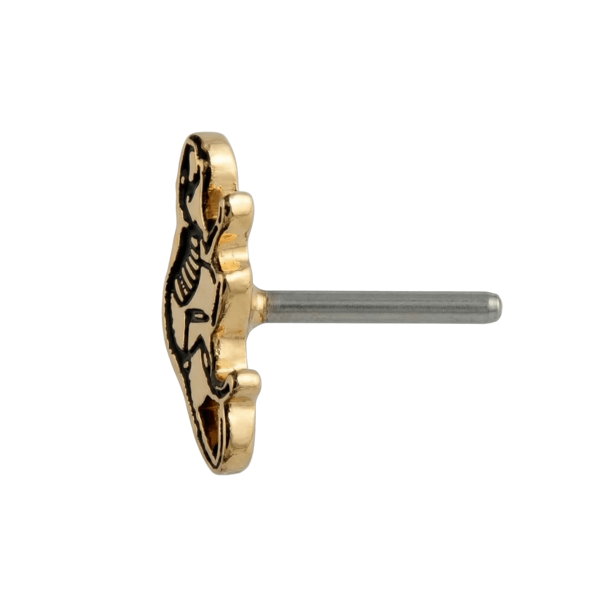 Rat – 14K Gold Threadless/Threaded End - piercing - zone.com