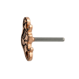 Rat – 14K Gold Threadless/Threaded End - piercing - zone.com