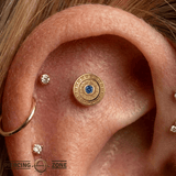 Relic - 14K Gold Threadless/Threaded - piercing - zone.com