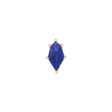 Reputation – Lapis Lazuli – 14K Gold Threadless End - piercing - zone.com