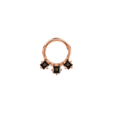 Rhombus Clicker – 14K & 18K Gold - piercing - zone.com