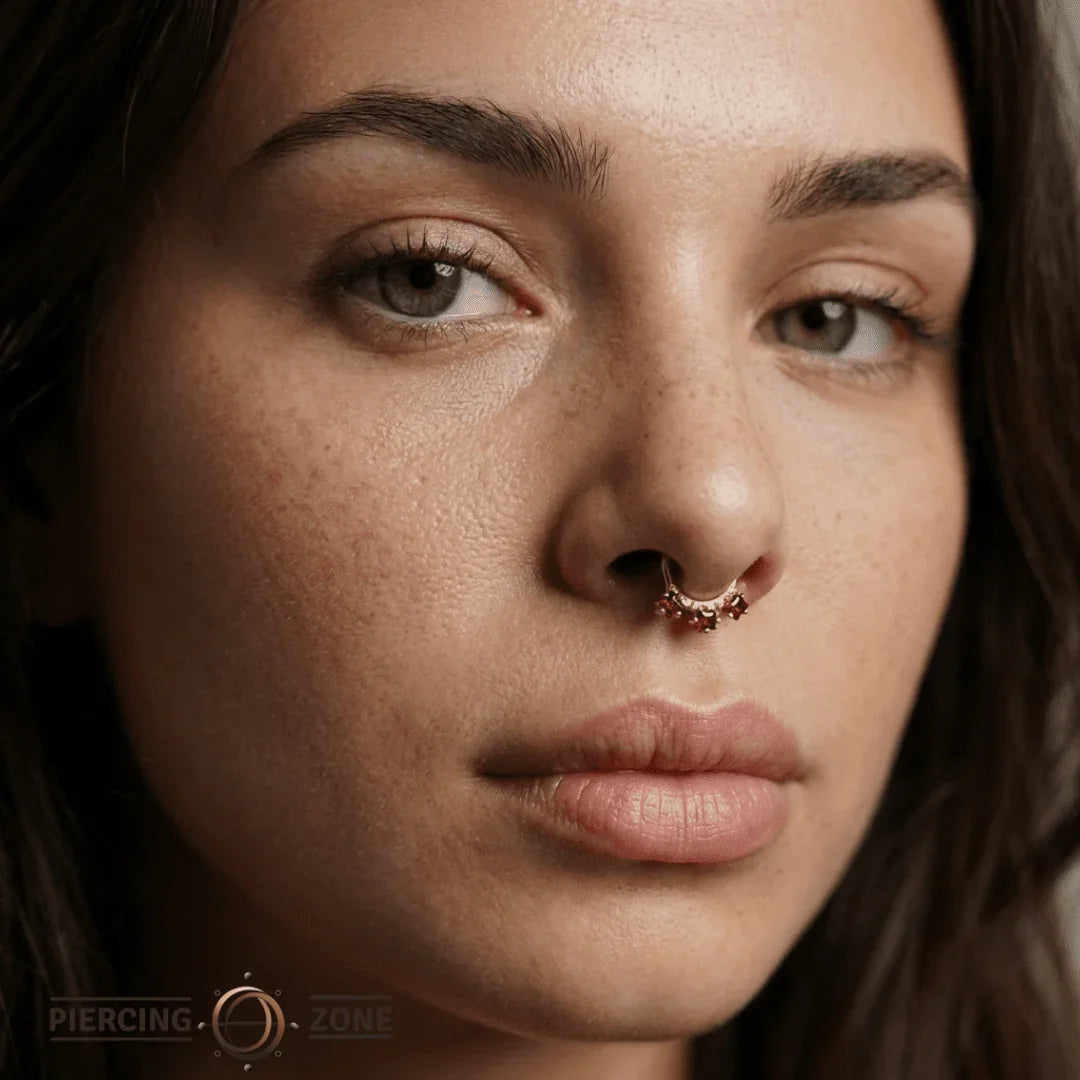 Rhombus Clicker – 14K & 18K Gold - piercing - zone.com
