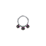 Rhombus Clicker – 14K & 18K Gold - piercing - zone.com