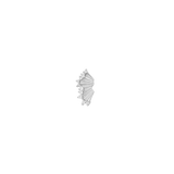 Risk Taker CZ - 14K Gold Gem Threadless End - piercing - zone.com