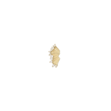 Risk Taker CZ - 14K Gold Gem Threadless End - piercing - zone.com