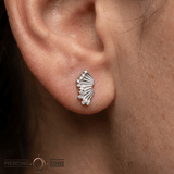 Risk Taker CZ - 14K Gold Gem Threadless End - piercing - zone.com