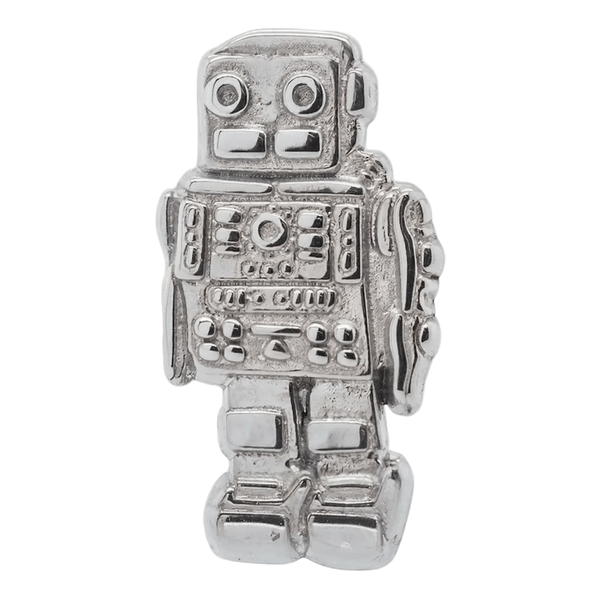 Robot – 14K Gold Threadless/Threaded End - piercing - zone.com