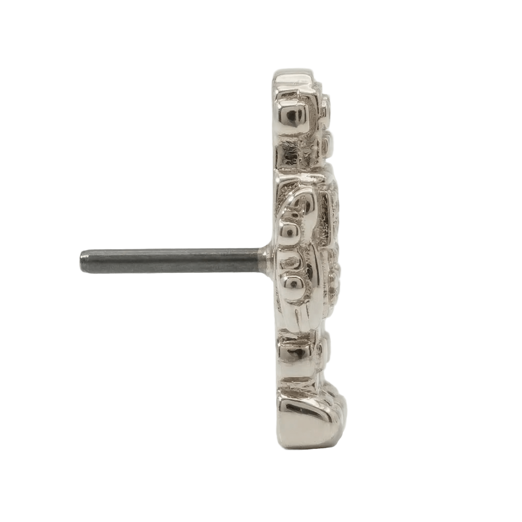 Robot – 14K Gold Threadless/Threaded End - piercing - zone.com