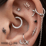 Rolo Chain – 14K Gold Piercing Chain - piercing - zone.com