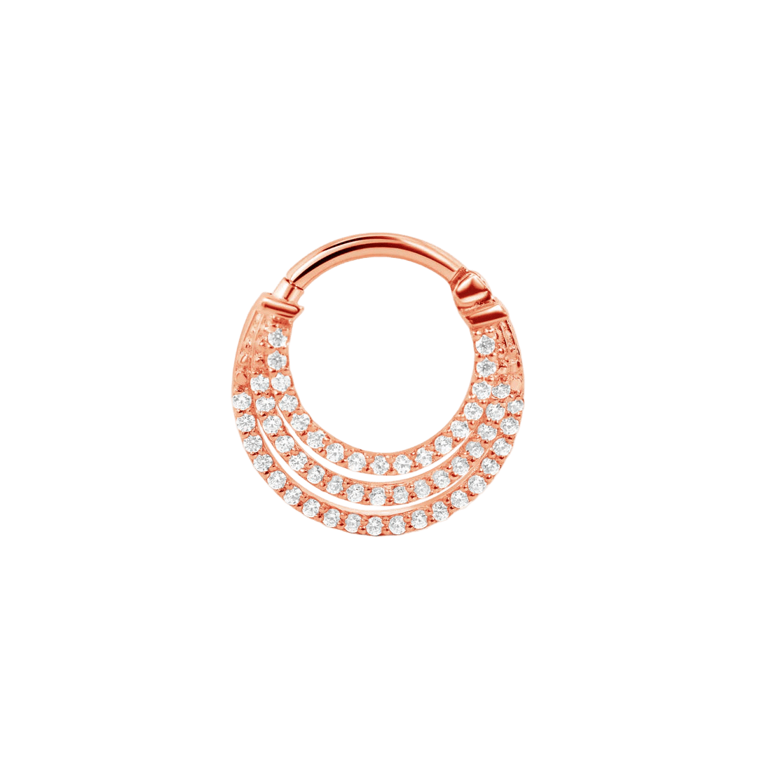 Romeo Clicker – 14K & 18K Gold - piercing - zone.com