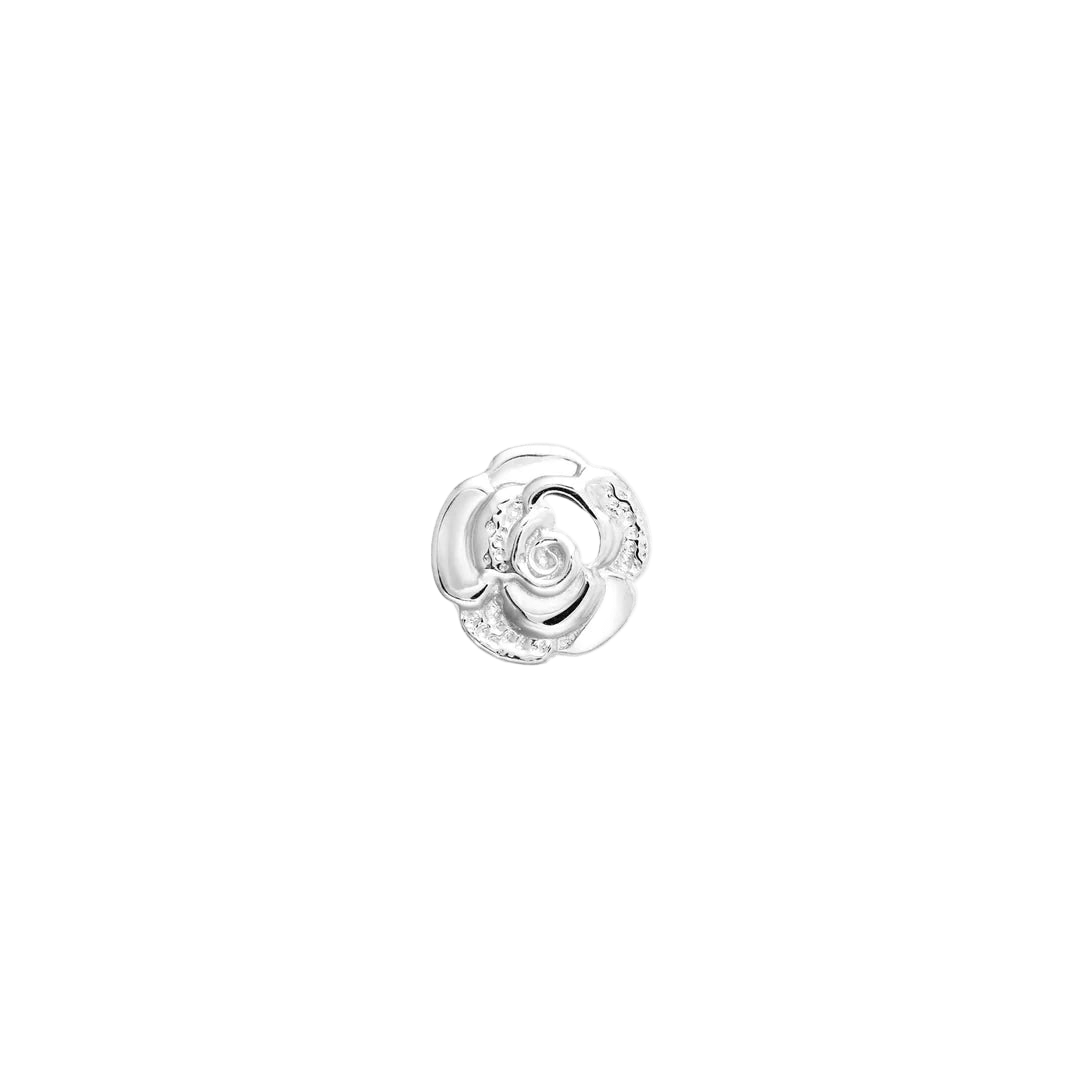 Rose – 14K Gold Threadless & Threaded End - piercing - zone.com
