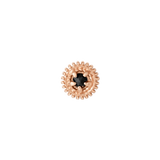 Rosebud Pin - 14K Gold Gem Threadless End - piercing - zone.com