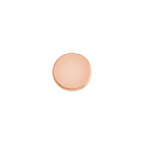 Round Disc – Solid 14K Gold Flat Back End - piercing - zone.com