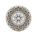Round Elegance - 14K Gold Threadless/Threaded