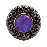 Round Elegance - 14K Gold Threadless/Threaded - piercing-zone.com