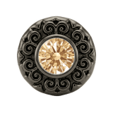 Round Elegance - 14K Gold Threadless/Threaded - piercing-zone.com