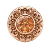Round Elegance - 14K Gold Threadless/Threaded - piercing-zone.com