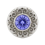 Round Elegance - 14K Gold Threadless/Threaded - piercing-zone.com