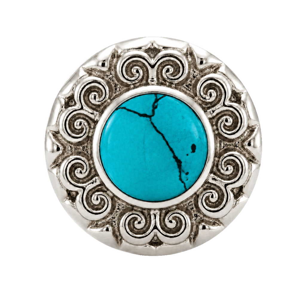 Round Elegance - 14K Gold Threadless/Threaded - piercing-zone.com