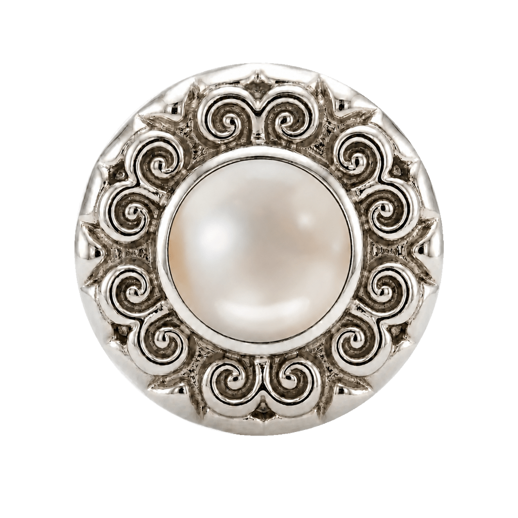 Round Elegance - 14K Gold Threadless/Threaded - piercing-zone.com