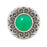 Round Elegance - 14K Gold Threadless/Threaded - piercing-zone.com