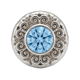 Round Elegance - 14K Gold Threadless/Threaded - piercing-zone.com