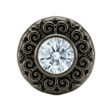 Round Elegance - 14K Gold Threadless/Threaded - piercing-zone.com