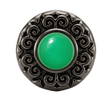 Round Elegance - 14K Gold Threadless/Threaded - piercing-zone.com