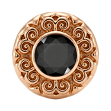 Round Elegance - 14K Gold Threadless/Threaded - piercing-zone.com