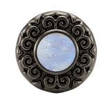 Round Elegance - 14K Gold Threadless/Threaded - piercing-zone.com