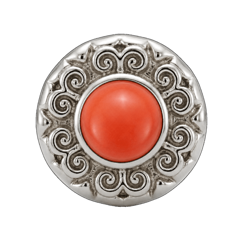 Round Elegance - 14K Gold Threadless/Threaded - piercing-zone.com