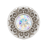 Round Elegance - 14K Gold Threadless/Threaded - piercing-zone.com