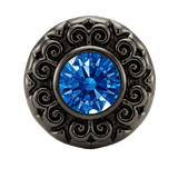 Round Elegance - 14K Gold Threadless/Threaded - piercing-zone.com