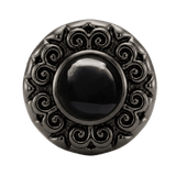Round Elegance - 14K Gold Threadless/Threaded - piercing-zone.com