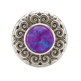 Round Elegance - 14K Gold Threadless/Threaded - piercing-zone.com