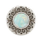 Round Elegance - 14K Gold Threadless/Threaded - piercing-zone.com