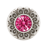 Round Elegance - 14K Gold Threadless/Threaded - piercing-zone.com