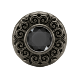 Round Elegance - 14K Gold Threadless/Threaded - piercing-zone.com