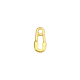 Safety Pin – 14K Gold Threadless End - piercing - zone.com