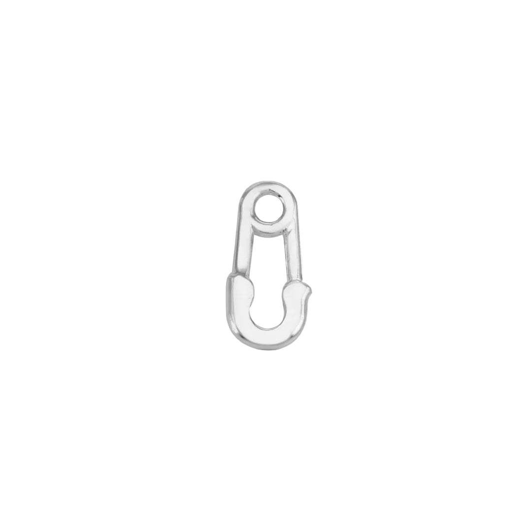 Safety Pin – 14K Gold Threadless End - piercing - zone.com
