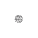 Sand Dollar – 14K Gold Threadless/Threaded End - piercing - zone.com