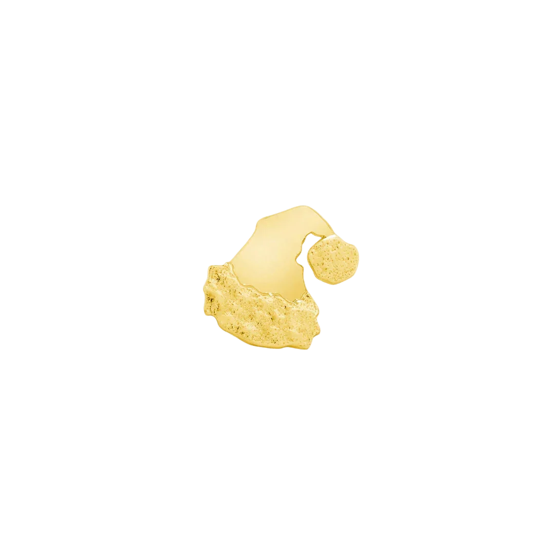 Santa Hat – 14K/18K Gold Threadless End | Piercing-Zone – piercing-zone.com