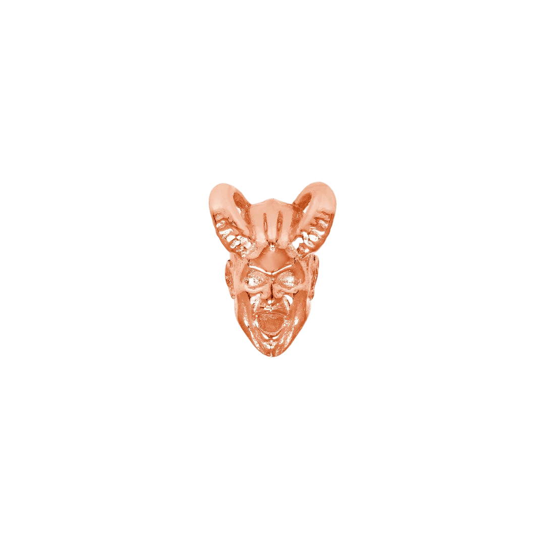 Satan – 14K Gold Halloween Threadless & Threaded End - piercing - zone.com
