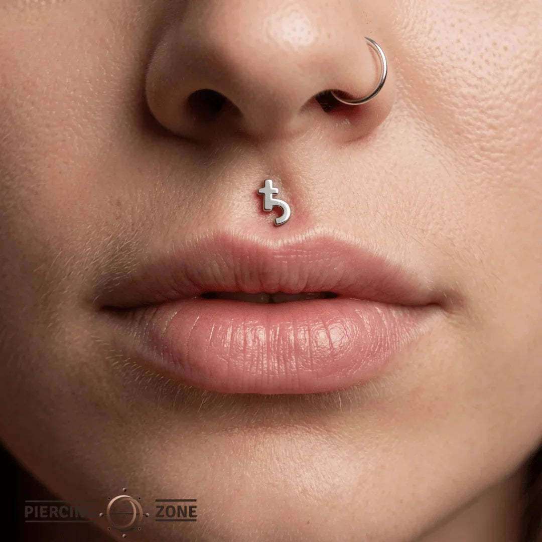 Saturn Symbol – 14K/18K Gold Flat Threadless End - piercing - zone.com