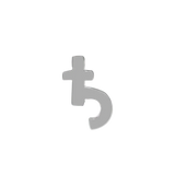 Saturn Symbol – 14K/18K Gold Flat Threadless End - piercing - zone.com