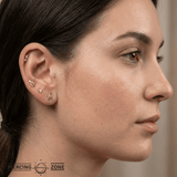 Scorpion – 14K Gold Threadless/Threaded End - piercing - zone.com