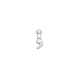 Semicolon – 14K Gold Threadless End - piercing - zone.com